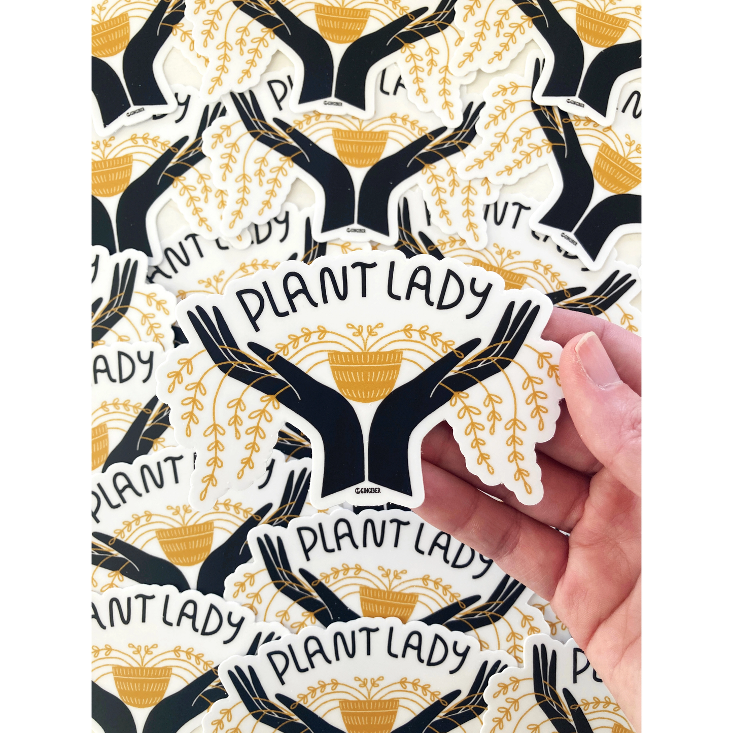 Plant Lady Sticker