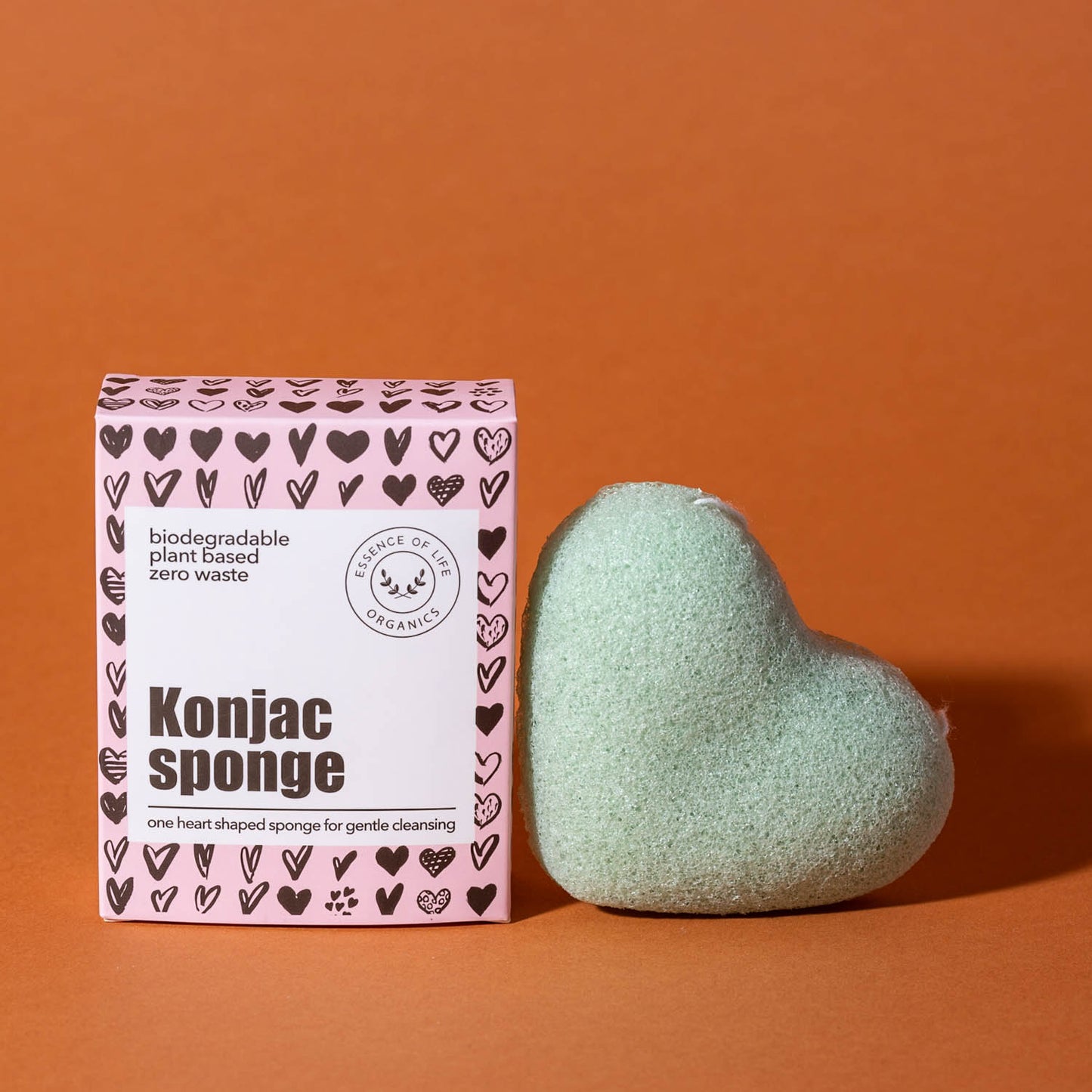 100% Compostable Konjac Sponge