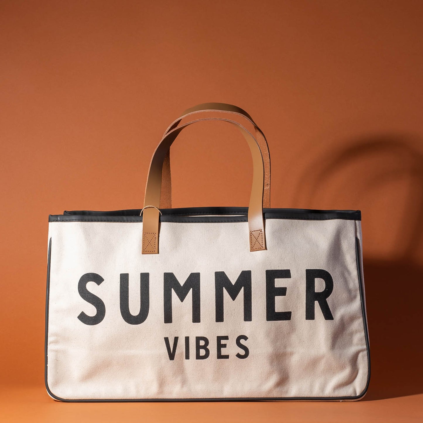 Summer Vibes Canvas Tote