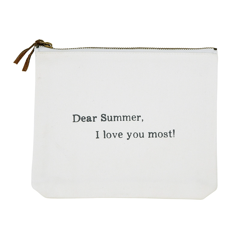 Dear Summer Canvas Pouch