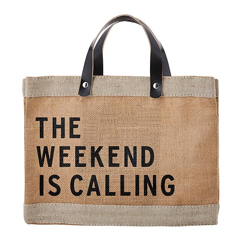 Mini Market Tote Weekend
