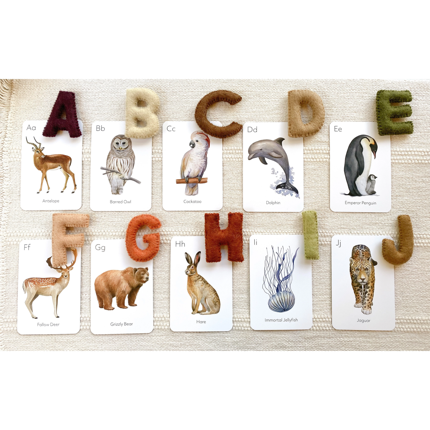 Felt Alphabet - Upper Case