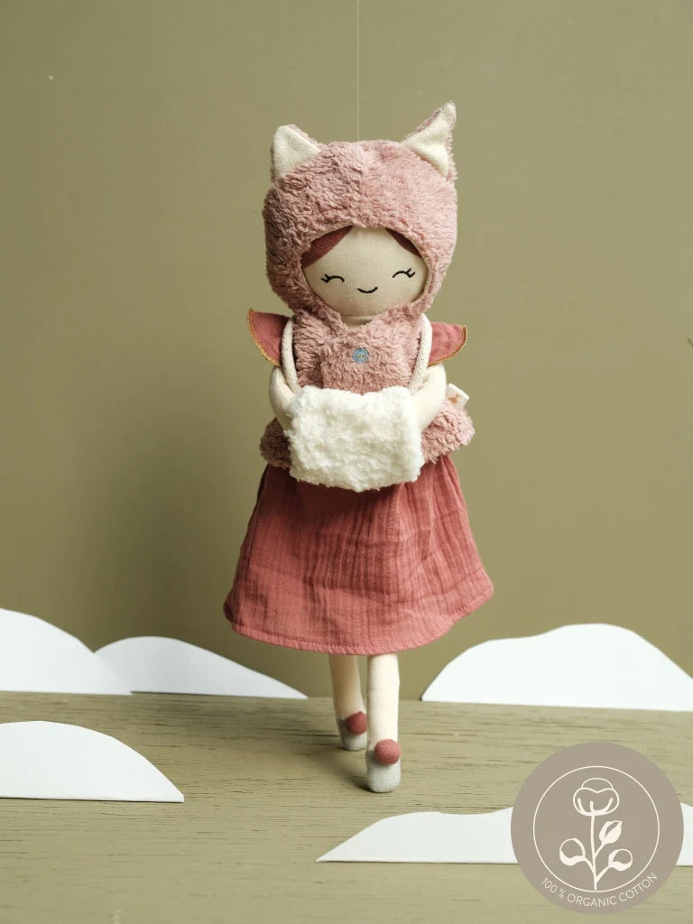 Fox Cape Doll Clothes Set
