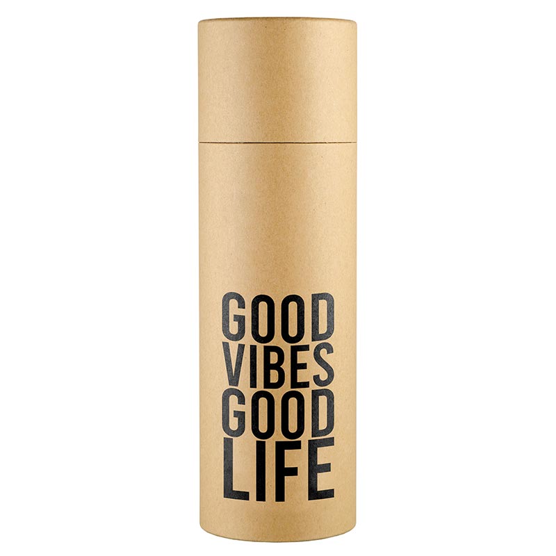 Good Vibes Glass Bottle