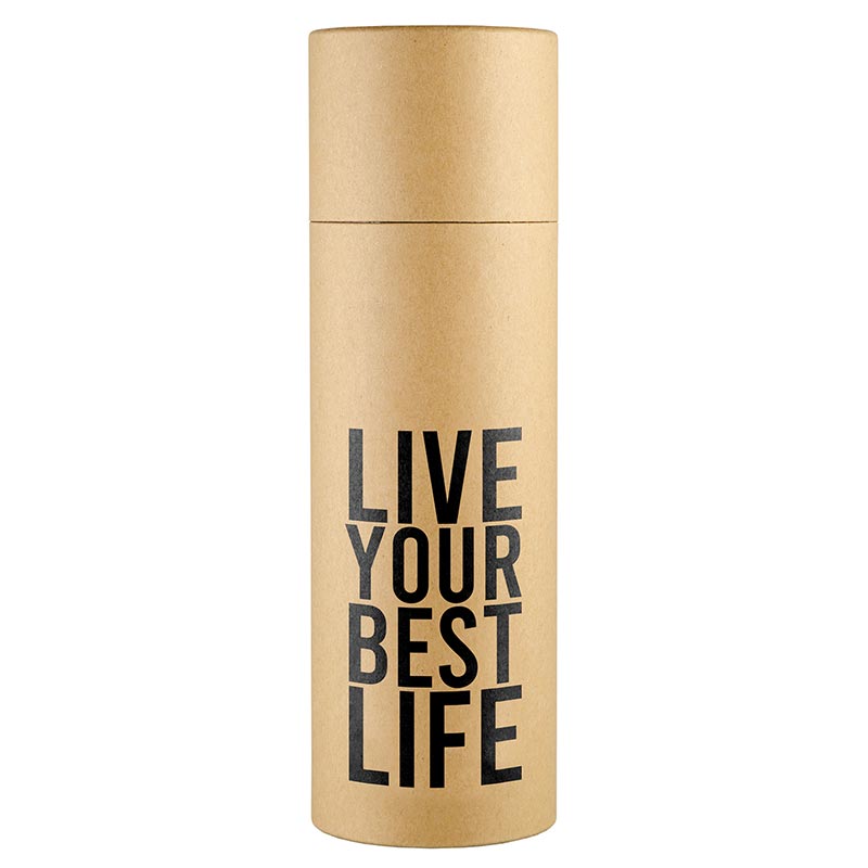 Live Your Best Life Glass Bottle