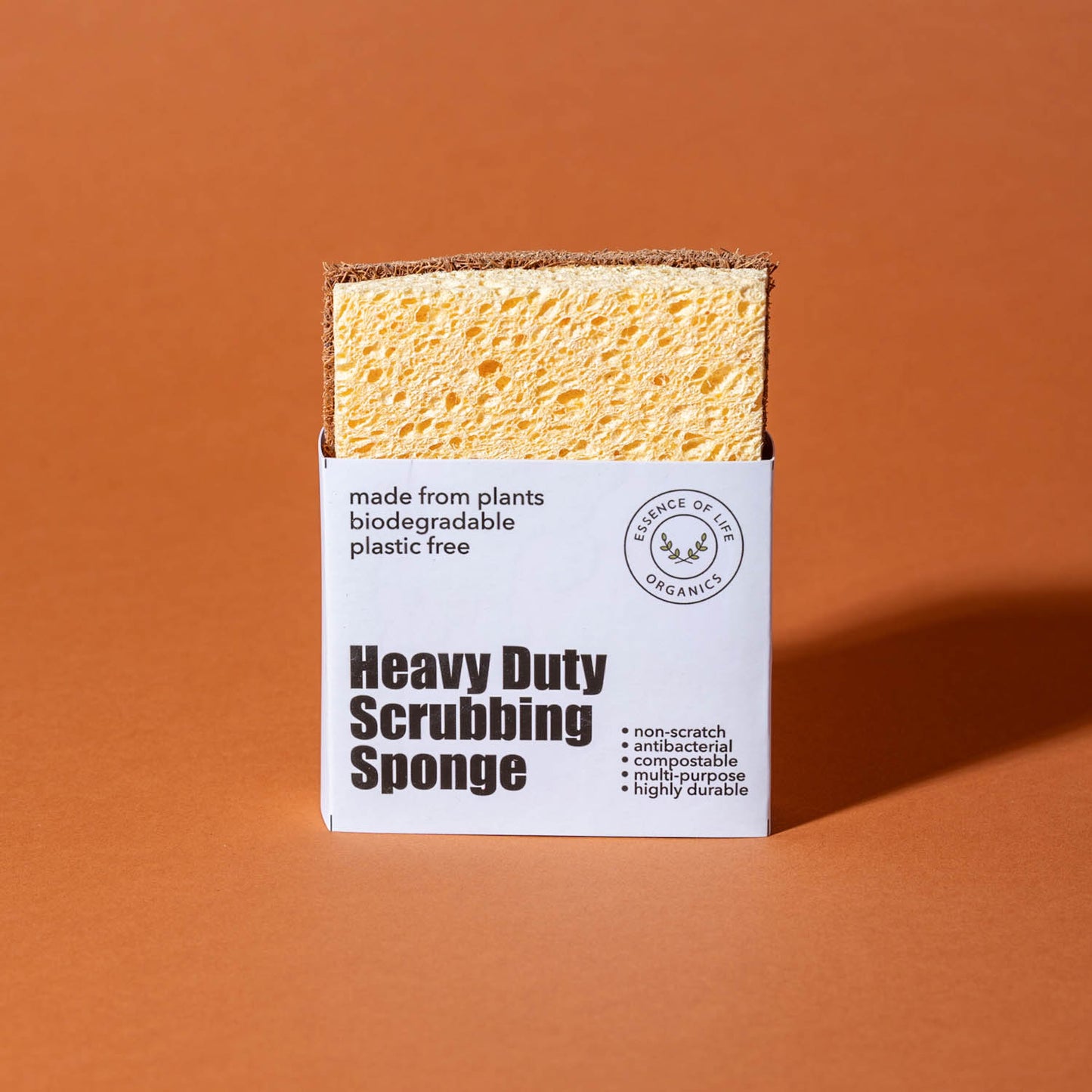 Plant-Based Heavy Duty Scrubbing Sponge