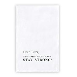 Dear Liver Tea Towel