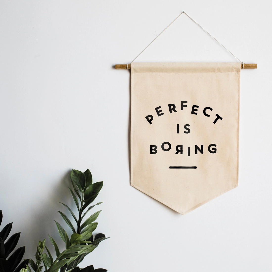 Perfect Is Boring Banner